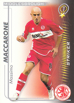 Massimo Maccarone Middlesbrough 2005/06 Shoot Out #234
